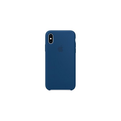  Apple Iphone XR Original Silicone Case Blue Cyan Γνήσια Θήκη Σι
