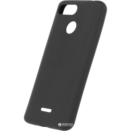  Xiaomi Redmi 6/6A Original Silicone Case Black Γνήσια Θήκη Σιλι