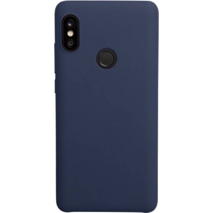 Xiaomi Redmi Note 5 Pro Original Silicone Case Blue Γνήσια Θήκη