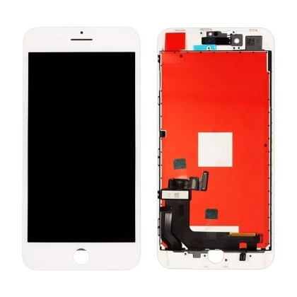  Apple Iphone 8 Plus Οθόνη Άσπρη Lcd White  