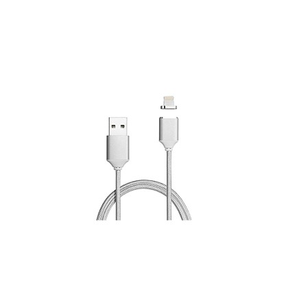  Magnetic USB Cable For Iphone 7/7 Plus/8/8 plus/X Silver USB Κα