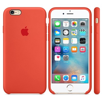  Apple Iphone 7 Original Silicone Case Coral Γνήσια Θήκη Σιλικόν