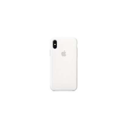  Apple Iphone X Original Silicone Case White Γνήσια Θήκη Σιλικόν