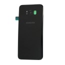  Samsung Galaxy S8 Plus G955F Back Cover Black Πίσω Καπάκι Μαύρο