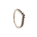 Δαχτυλίδι boho στέμμα από ατσάλι - Boho ring crown for women