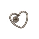 Tragus ear piercing jewel metal heart
