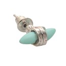 Ear jewel pair turquoise stone in ring
