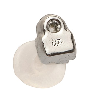 Σκουλαρίκι  αυτιού λουκετάκι ακρυλικό pvc - Ear jewel  small loc