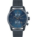 Hugo Boss Skymaster Chronograph Blue Stainless Steel Bracelet - 