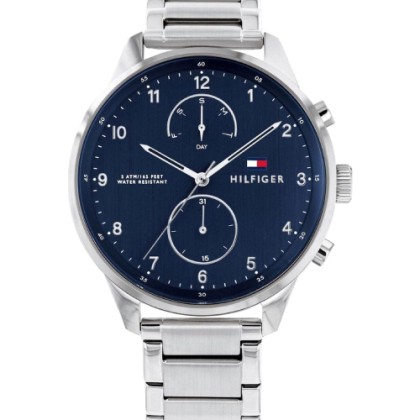 Tommy Hilfiger Chase Multifunction Stainless Steel Bracelet - 17