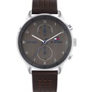 Tommy Hilfiger Chase Multifunction Brown Leather Strap - 1791579