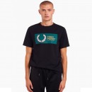 Fred Perry Ανδρική Μπλούζα Sportswear T-Shirt M9583-102 Black