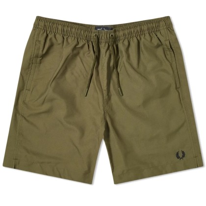 Fred Perry Ανδρικό Μαγιό Textured Swimshort S8506-B57 Χακί