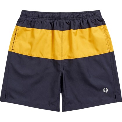 Fred Perry Ανδρικό Μαγιό Panelled Swimshort S3501-608 Navy
