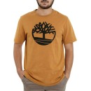 Timberland Ανδρική Μπλούζα T-Shirt River Tree Logo Organic Cotto