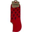 Cotboxer Sneaker Socks - Ανδρικό Σοσόνι Red Anchors Κόκκινο (CSS