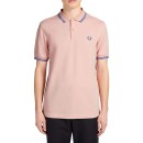 FRED PERRY  Ανδρική Μπλούζα  Twin Tipped Polo M3600-K90 Ροζ