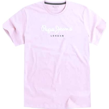 Pepe Jeans Eggo Ανδρική Μπλούζα T-Shirt PM500465-404 Lavender