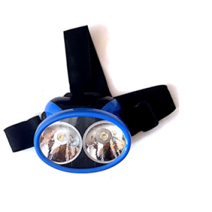 Φακός Κεφαλής LED Διπλός με Ψυχρό και Θερμό Φως