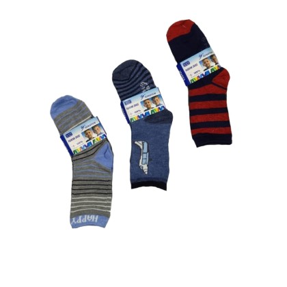 Παιδικές Κάλτσες 3 Ζεύγη Α6018 - 32-36, ΠΟΛΥΧΡΩΜΟ