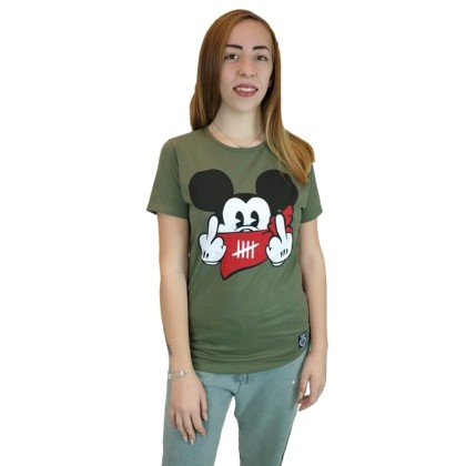 T-Shirt Με Στρογγυλή Λαιμόκοψη 7889 ΛΑΔΙ
