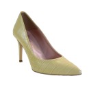 Alessandra Paggioti Γυναικεία Παπούτσια Γόβες 81001 Κίτρινο Κροκ