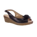 Bagiota Shoes Γυναικεία Πέδιλα 13109-5 Μαύρο