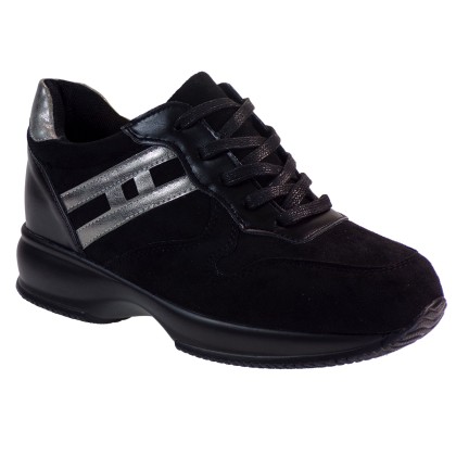 Bagiota Shoes Γυναικεία Παπούτσια Sneakers Αθλητικά H-8977 Μαύρο