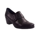 Dorking Γυναικεία Παπούτσια BRΙSPA D7572-SUΝΒ Μαύρο Δέρμα