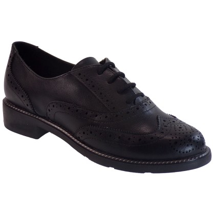 Exe Γυναικεία Παπούτσια Oxford 261-DOLORIS Μαύρο J17002612001