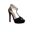 Katia Shoes Γυναικεία Πέδιλα 16/4715 Μαύρο