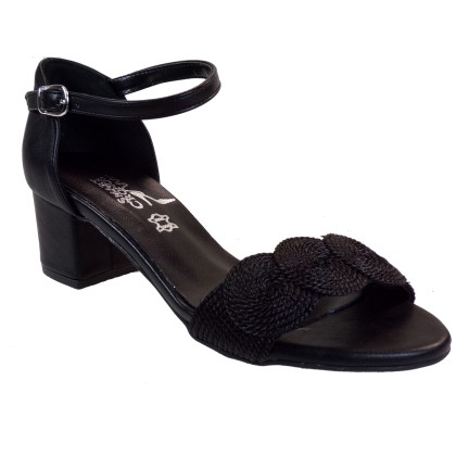 Smart Cronos Γυναικεία Παπούτσια Πέδιλα 7112-3511 Μαύρο