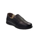 Tsimpolis Shoes D6 Ανδρικό Slip On Δερμάτινο Ανατομικό Μαύρο