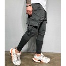 Παντελόνι φόρμα zip & pockets με λάστιχο BL18040