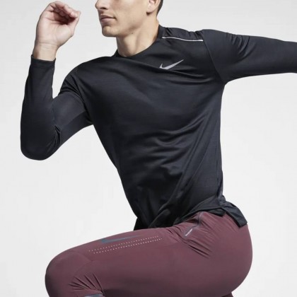 Nike Men’s Long- Sleeve Dri- Fit Miler Top