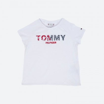 Tommy Jeans Floral Logo Infants' T-Shirt (9000051283_1539)