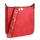 1448 AG Γυναικεία χιαστί τσάντα AG00566 - Κόκκινη-Κοκκινο