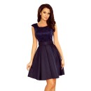 Βραδινό Φόρεμα 131239 Numoco-Μπλε σκούρο