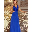 Μακρύ Φόρεμα 123242 Numoco-Μπλε