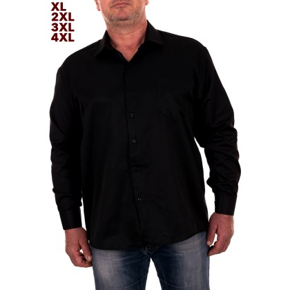 Garezza Μαύρο ανδρικό πουκάμισο