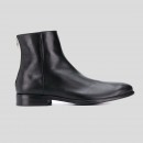 Ανδρικό Μαύρο Black Boots Jean Black In Leather PAUL SMITH