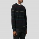 Ανδρικό Μαύρο Black Paul Smith Striped Sweater PAUL SMITH