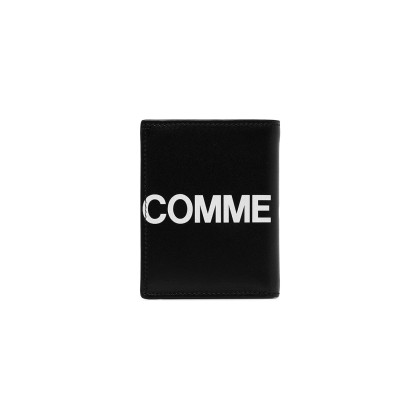 Ανδρικό Μαύρο Black Logo Print Wallet COMME DES GARÇONS PLAY