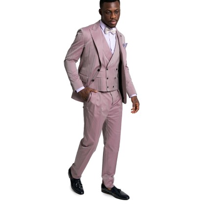 Ανδρικό Ροζ Tailored Two-Piece Suit/Pink PASINI