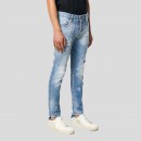 Ανδρικό Μπλε Denim Street Style Plain Jeans DSQUARED2