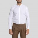 Ανδρικό Λευκό White Rubino Inglese Shirt - Mircam MIRCAM