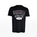 Russell Athletic - 1902 S/S CREWNECK TEE SHIRT - ΜΑΥΡΟ